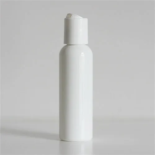 2 oz White PET Bullet Bottle with 20-410 Neck