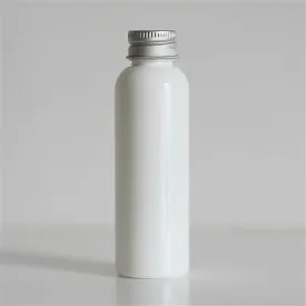 2 oz White PET Bullet Bottle with 20-410 Neck