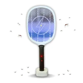 3 in 1 Mosquito Swatters with UV Light and Stand