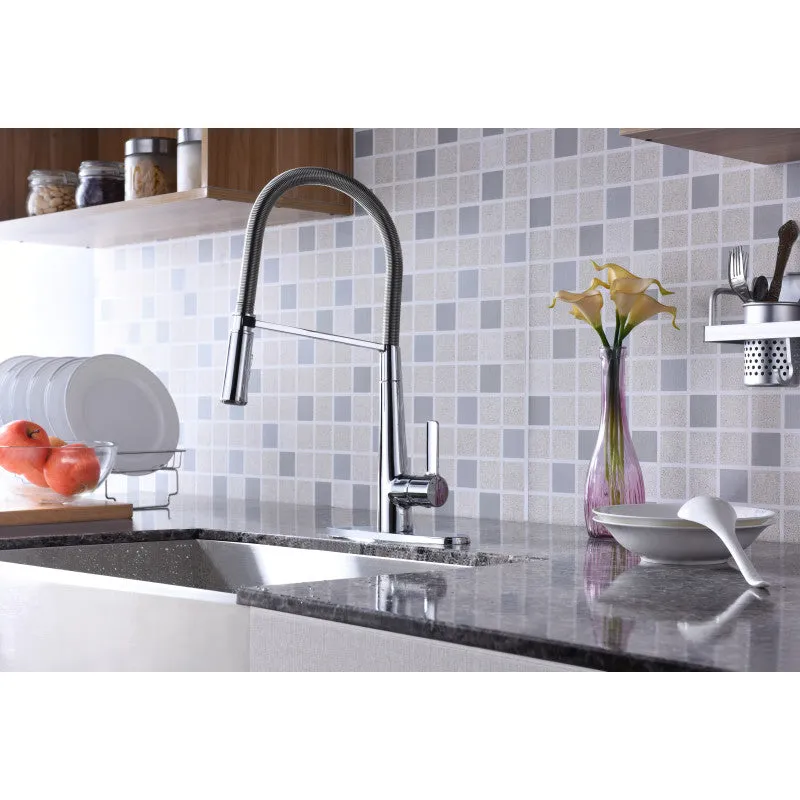 ANZZI Apollo Single Handle Pull-Down Sprayer Kitchen Faucet