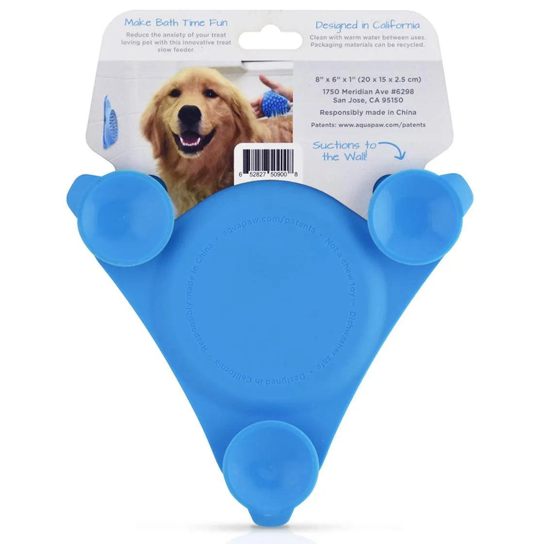 Aquapaw Slow Treater Bathtime & Grooming Treat Mat  For Dogs