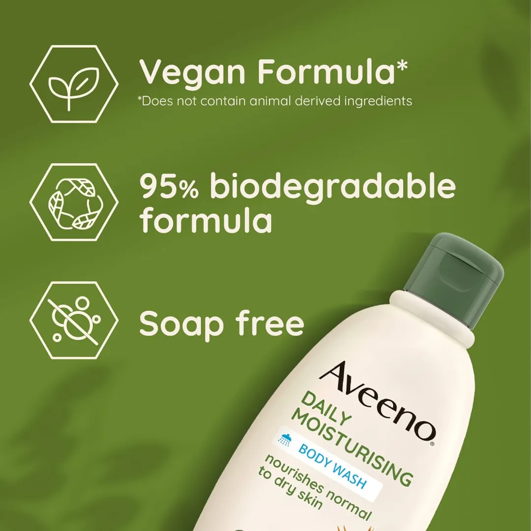 Aveeno Daily Moisturising Body Wash 300ml (T)