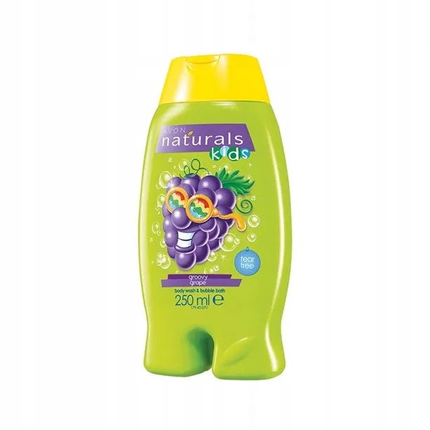 Avon Naturals Kids Groovy Grape Body Wash & Bubble Bath - 250ml