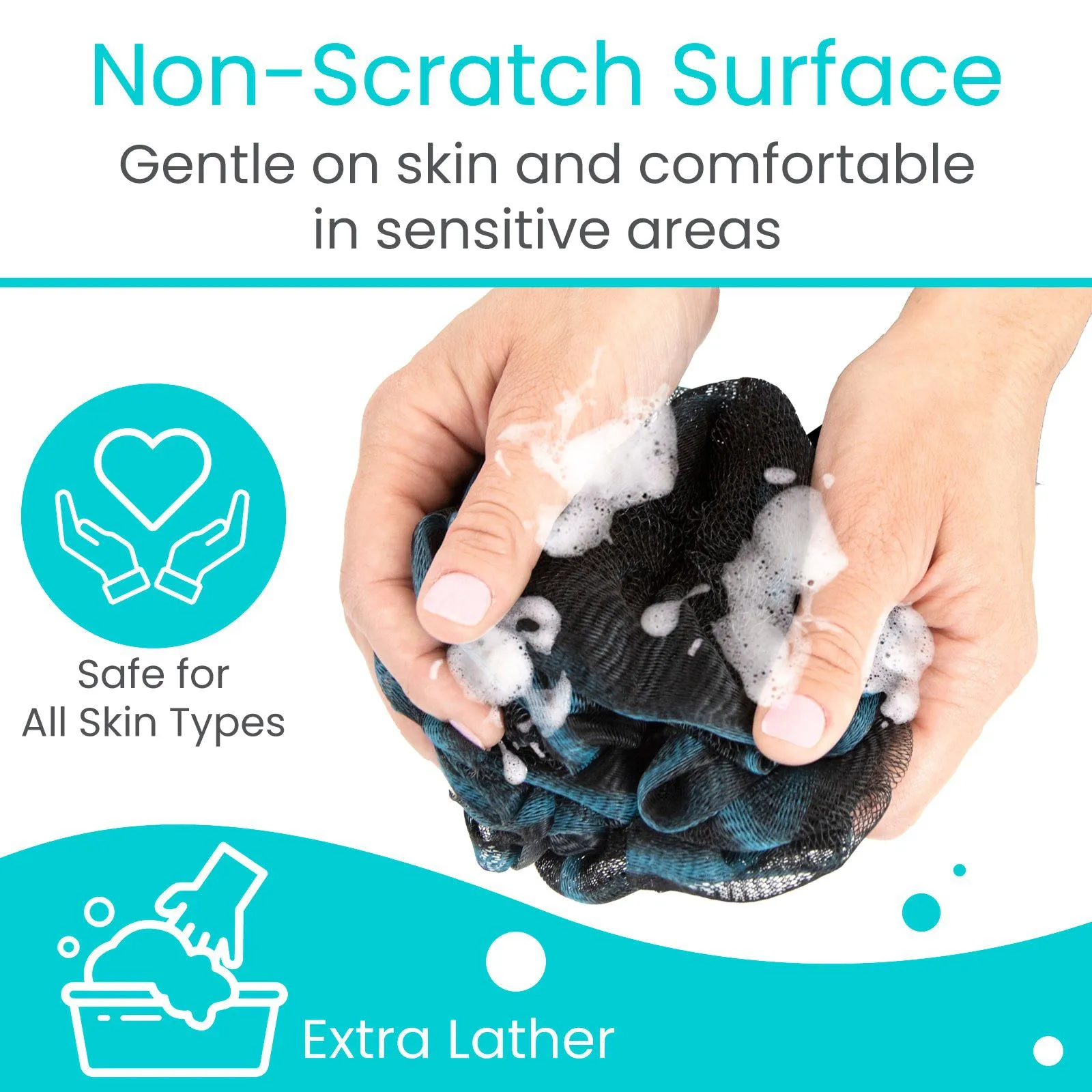 Bendable Loofah Replacement Set