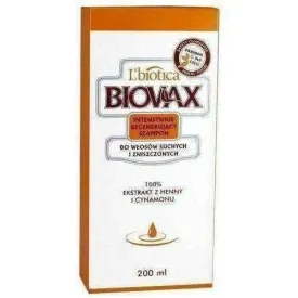 BIOVAX Shampoo for dry and damaged hair 200ml