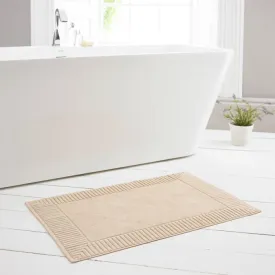 Bliss Pima Cotton Bath Mat - Biscuit