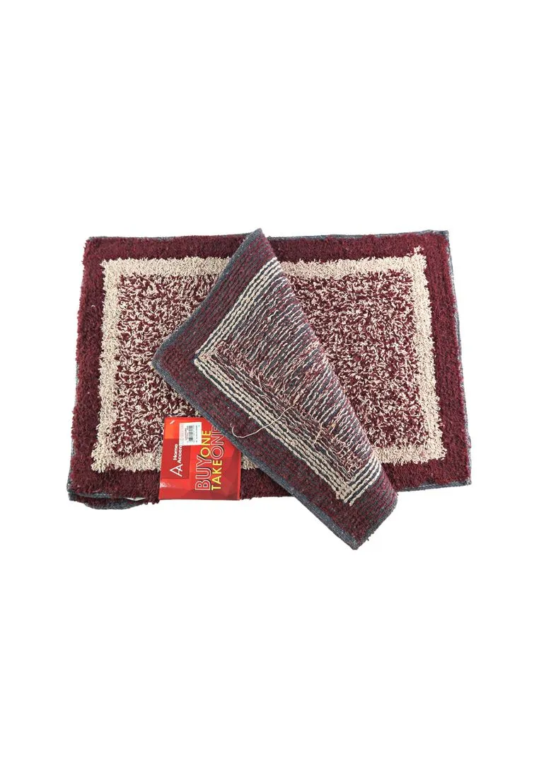 Buy 1 Take 1 Cotton Rectangular Bath Mat - 40 x 60cm