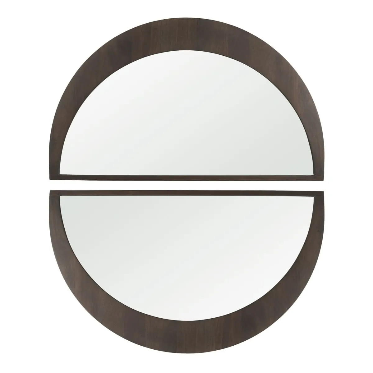 Celeste Wall Mirror Dark Brown | Large