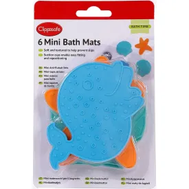 Clippasafe Mini Bath Mats Pack of Six