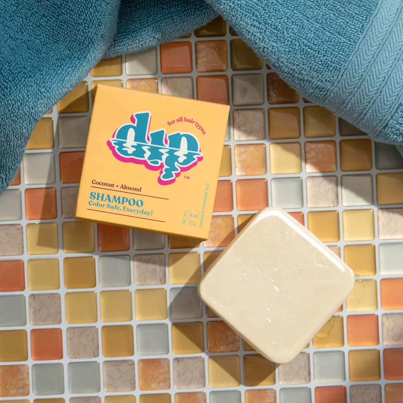 Color Safe Shampoo Bar for Every Day - Coconut & Almond