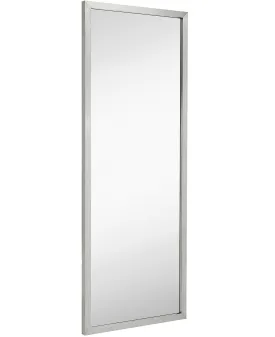 Commercial grade contemporary industrial strength full length wall mirror