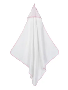 Deluxe Hooded Towel - Pink Stripe