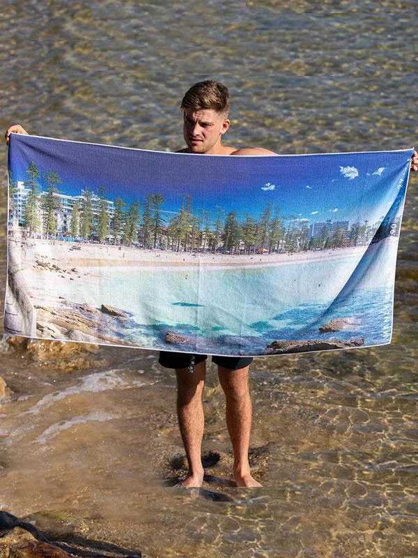 Destination Towels - Manly Moments sand free beach towel