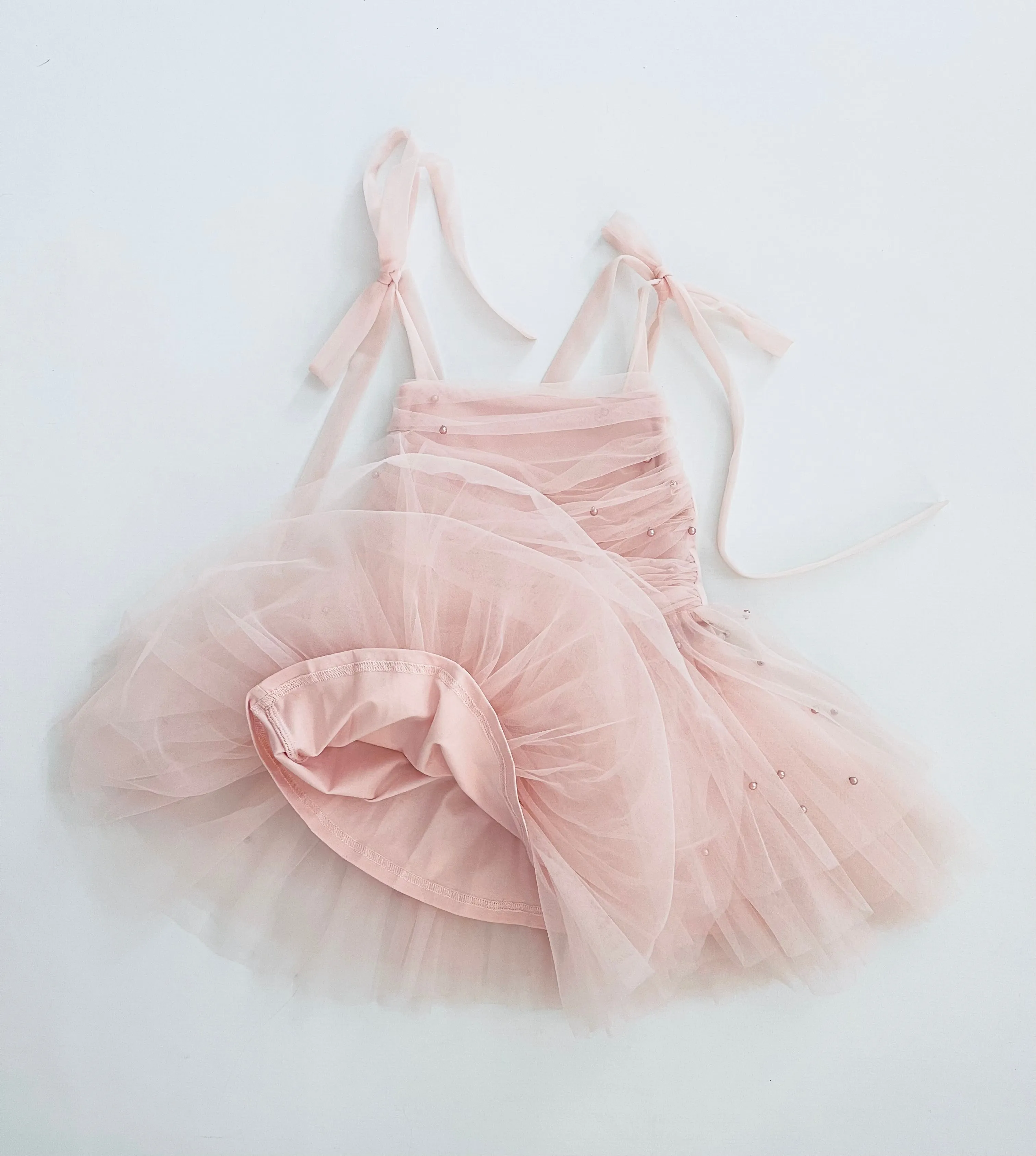 DOLLY® PEARL TULLE BALLERINA DRESS dollypink  ⚪