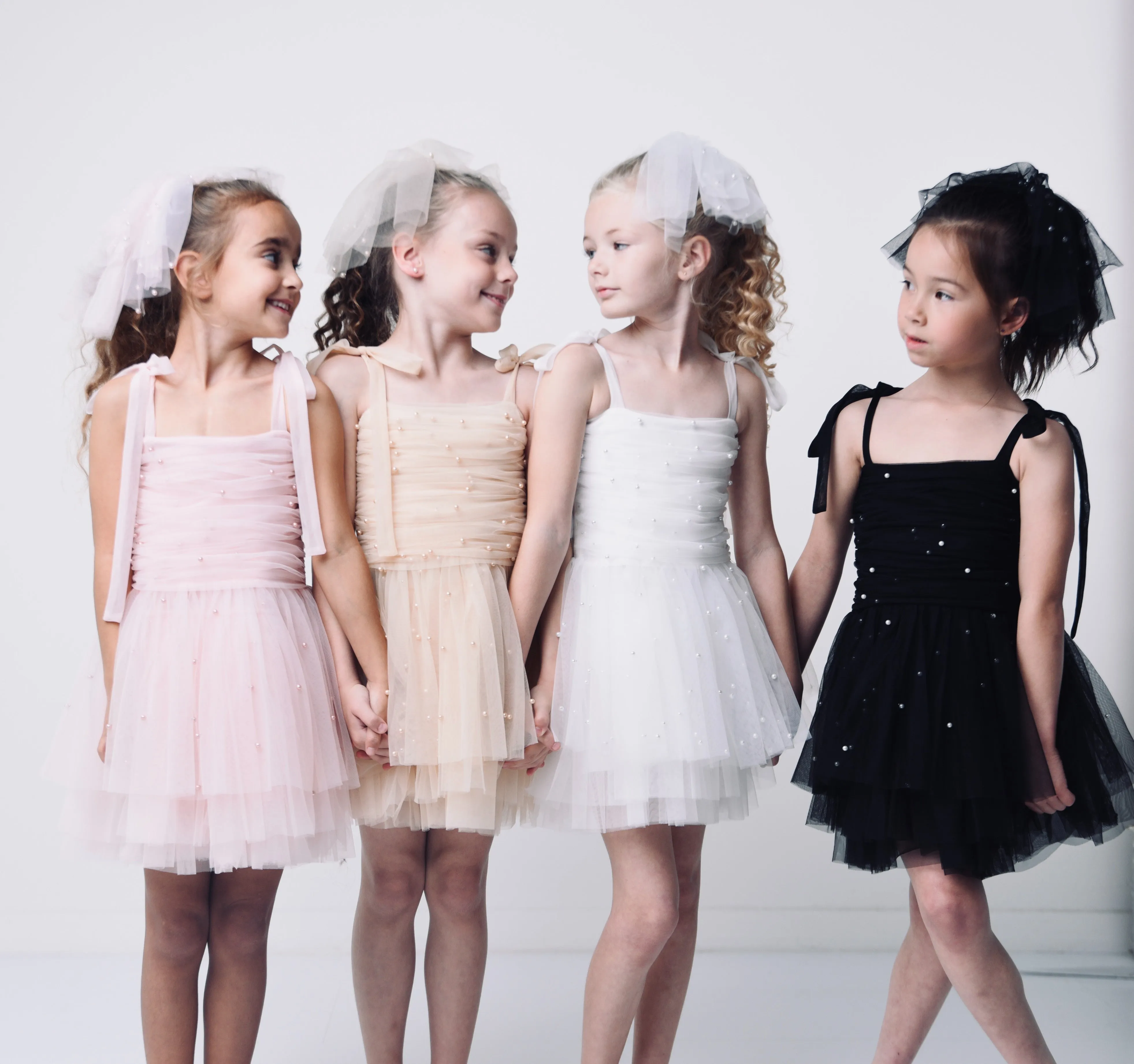 DOLLY® PEARL TULLE BALLERINA DRESS dollypink  ⚪