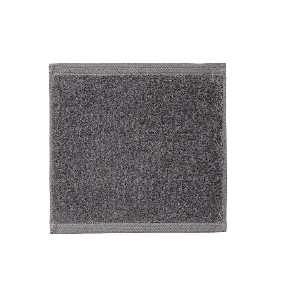 Essentiel Graphite Grey Bath Towels by Alexandre Turpault