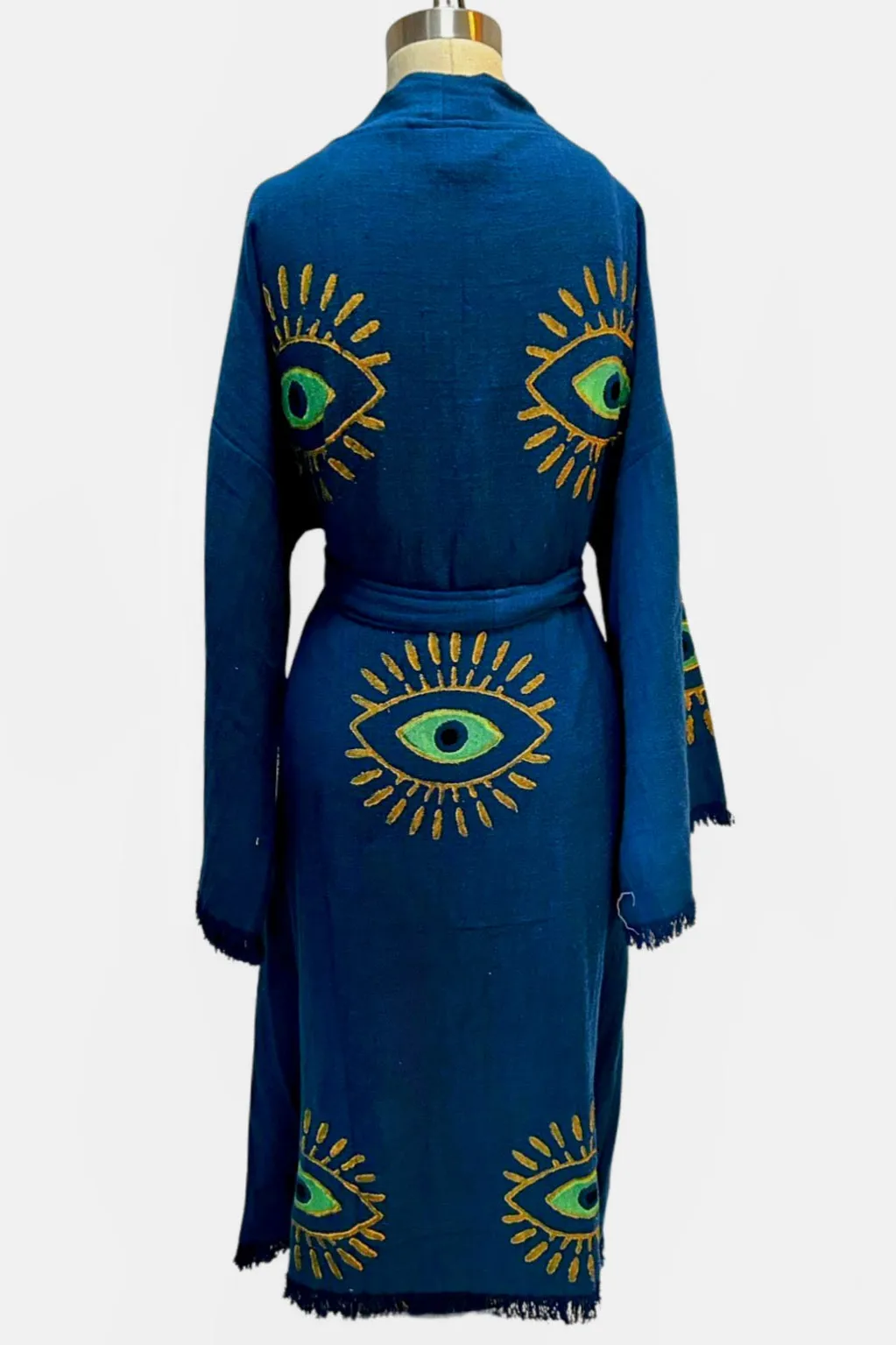 Evil Eye Robe in Blue