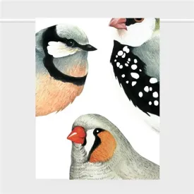 Father Rabbit Birds Tea Towel