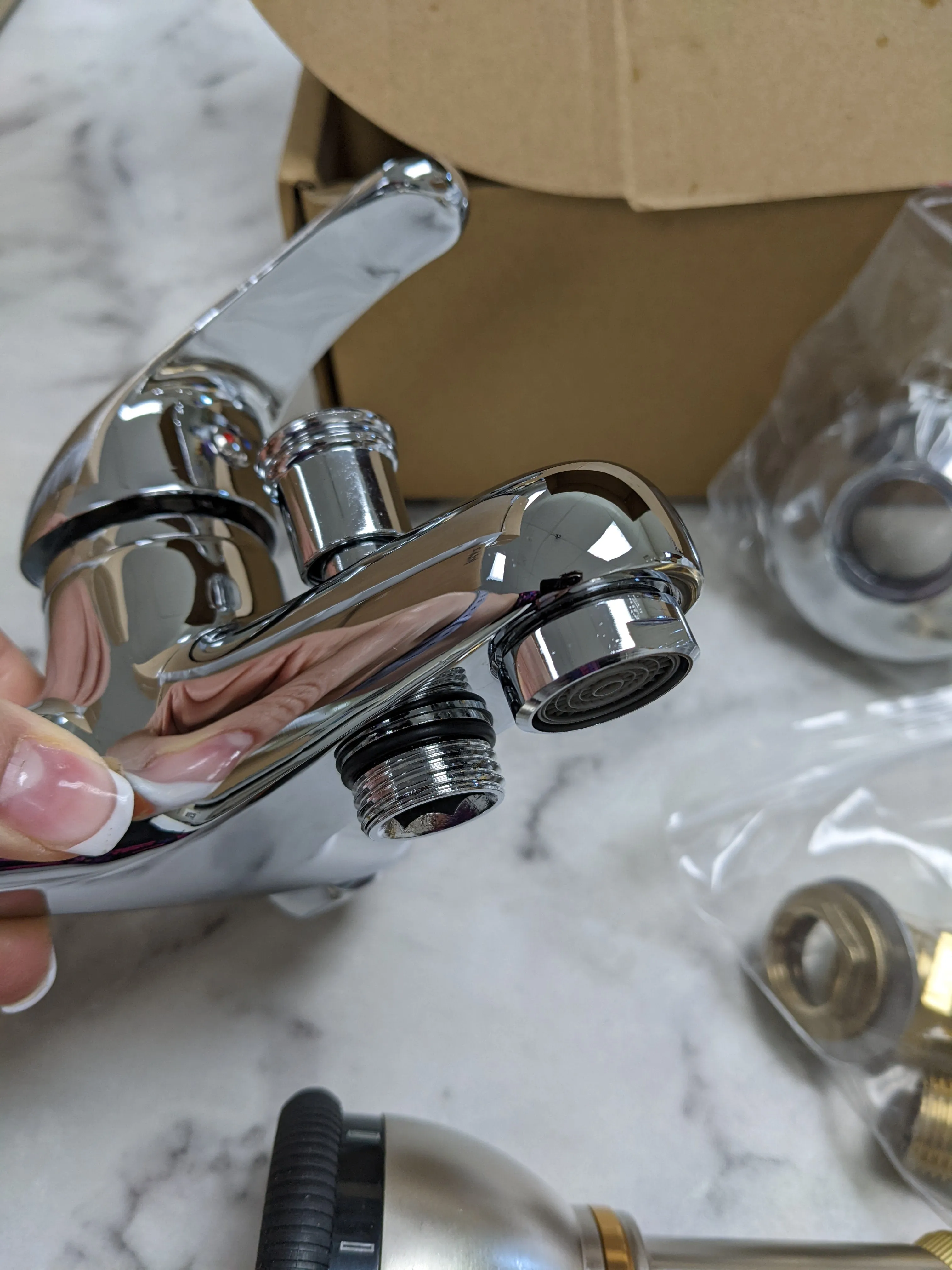 Faucet KIT for Acrylic tubs and Classic Stainless tubs