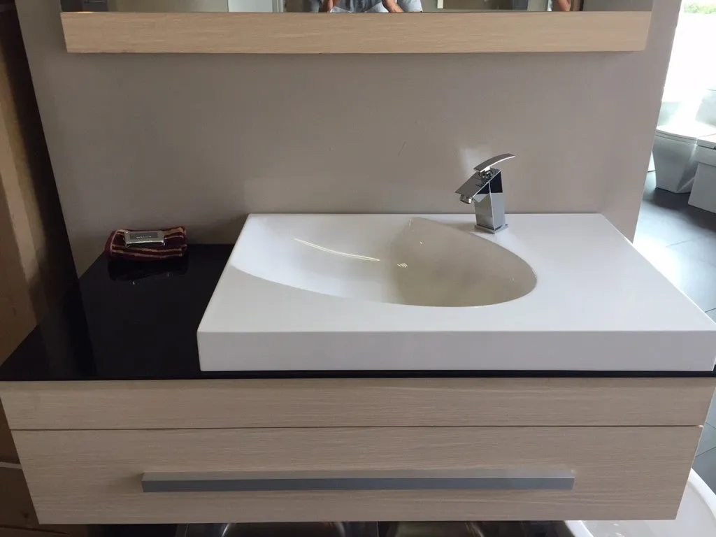 FINAL SALE Aquamoon Eros 43 Modern Vanity- White Oak ($100 OFF!!!)