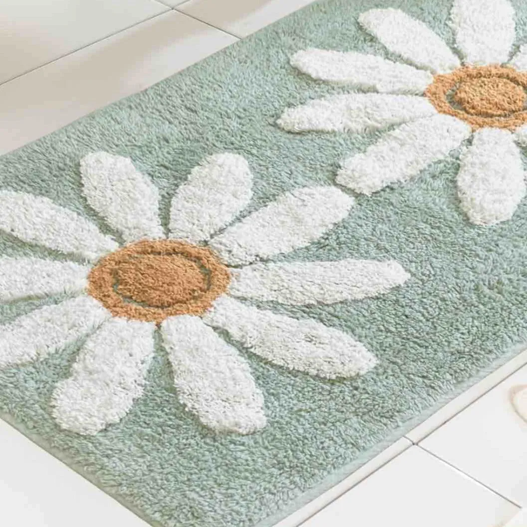 Fluer Bath Mat - Teal