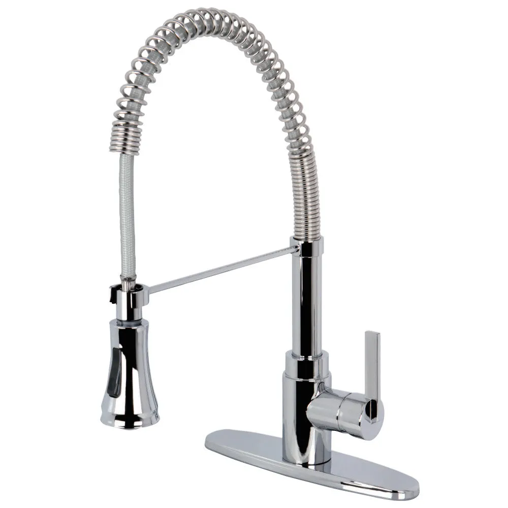 Gourmetier GSY8878CTL Continental Single-Handle Pre-Rinse Kitchen Faucet