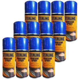 Heavy Duty Adhesive Spray 400ml - Box of 12 Cans