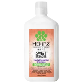 Hempz Petz Herbal Sensitive Shampoo Sweet Pineapple & Honey Melon - 17 oz.