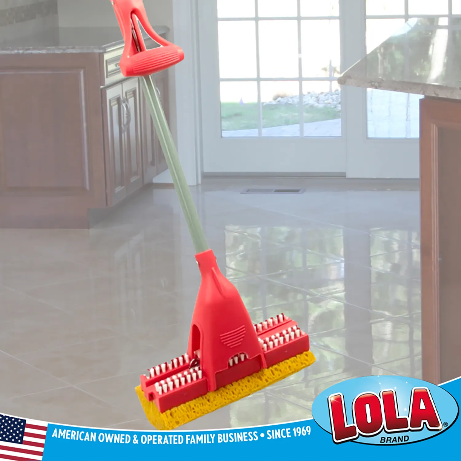 Lola Pro Amazin' Sponge & Scrubber Roller Mop Refill