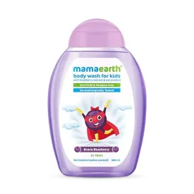 Mamaearth Brave Blueberry Body Wash For Kids 300 ml