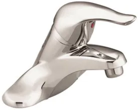 Moen Chateau Bathroom Faucet' Single Handle' Low Arc' Chrome' Lead Free' 1.2 Gpm