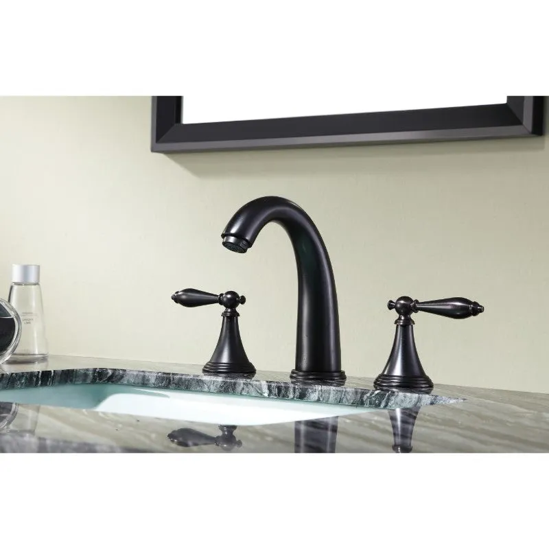 Queen Widespread Bathroom Faucet in Oil Rubbed Bronze