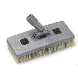 Swivel Versa-Scrub With Grit Fill - Plastic Bristles