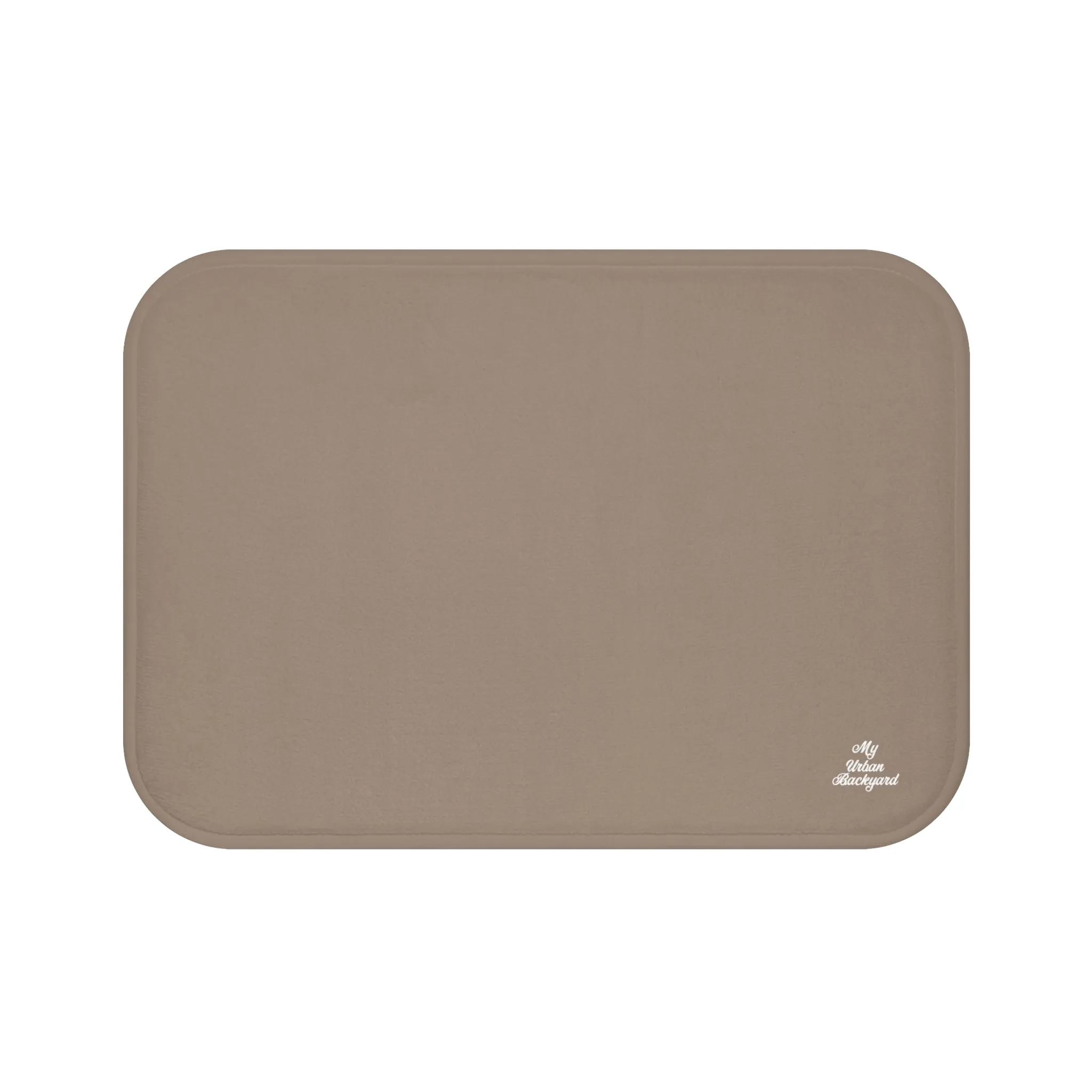 Taupe Accent Color, Memory Foam Bath Mat - Cozy Bathroom Essential