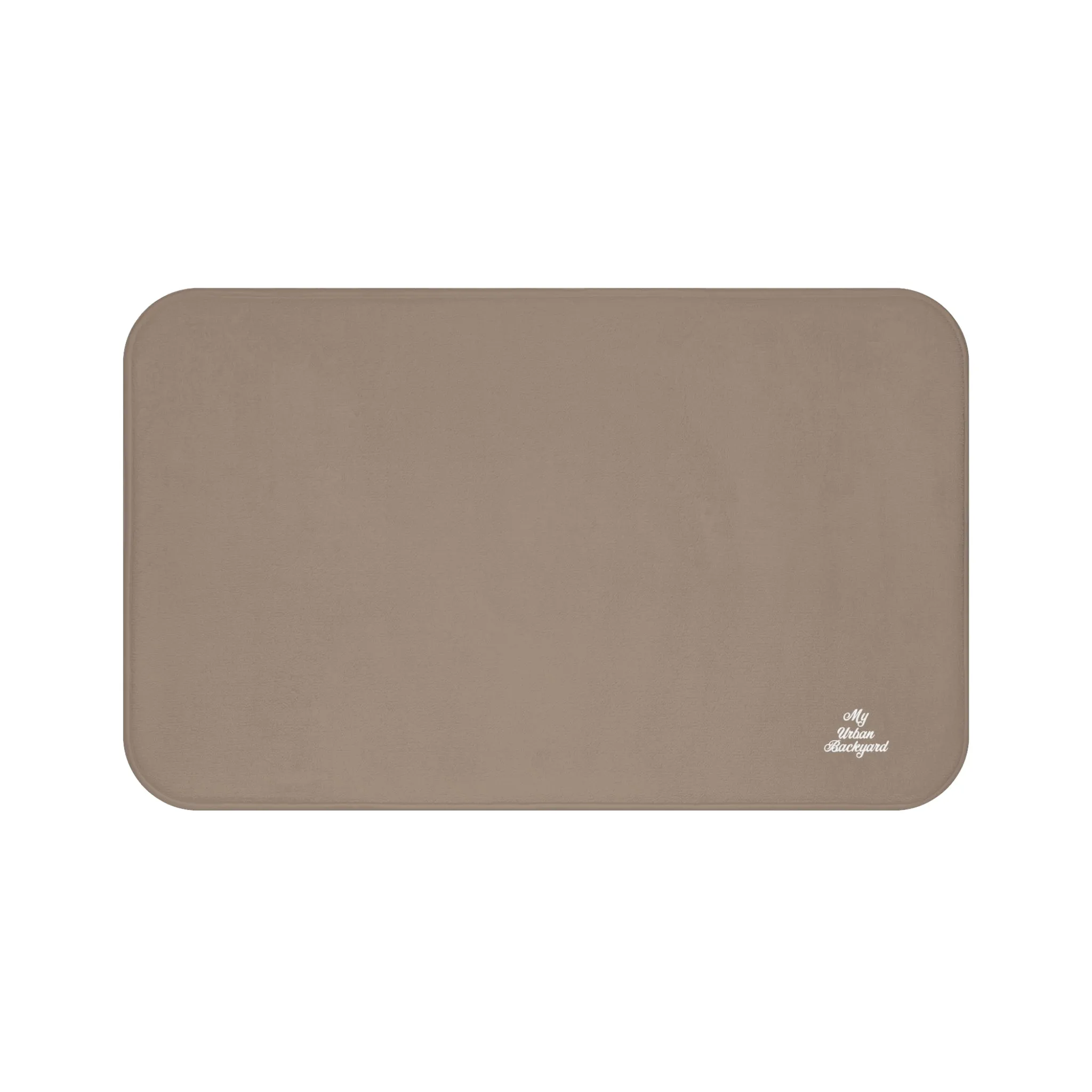 Taupe Accent Color, Memory Foam Bath Mat - Cozy Bathroom Essential