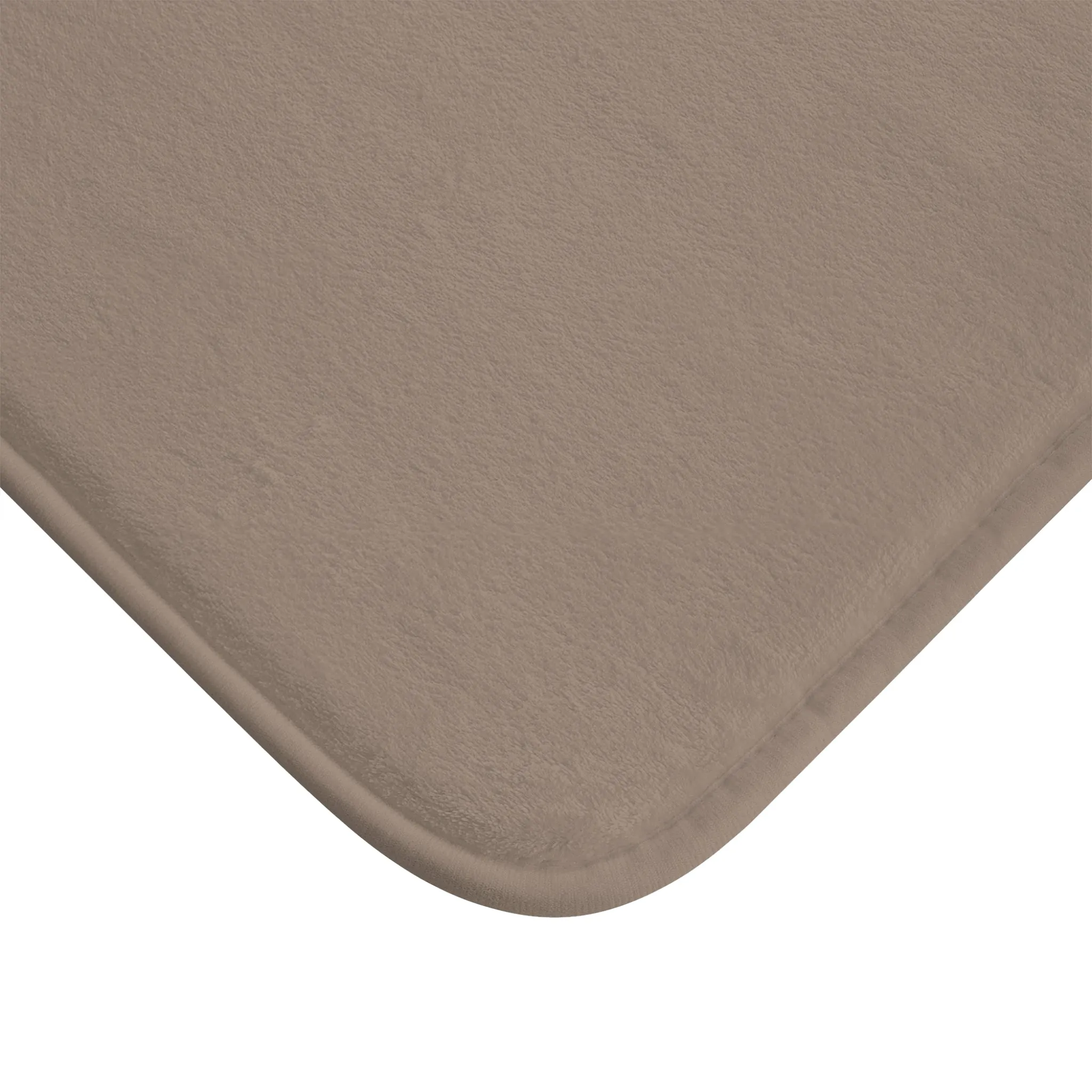 Taupe Accent Color, Memory Foam Bath Mat - Cozy Bathroom Essential