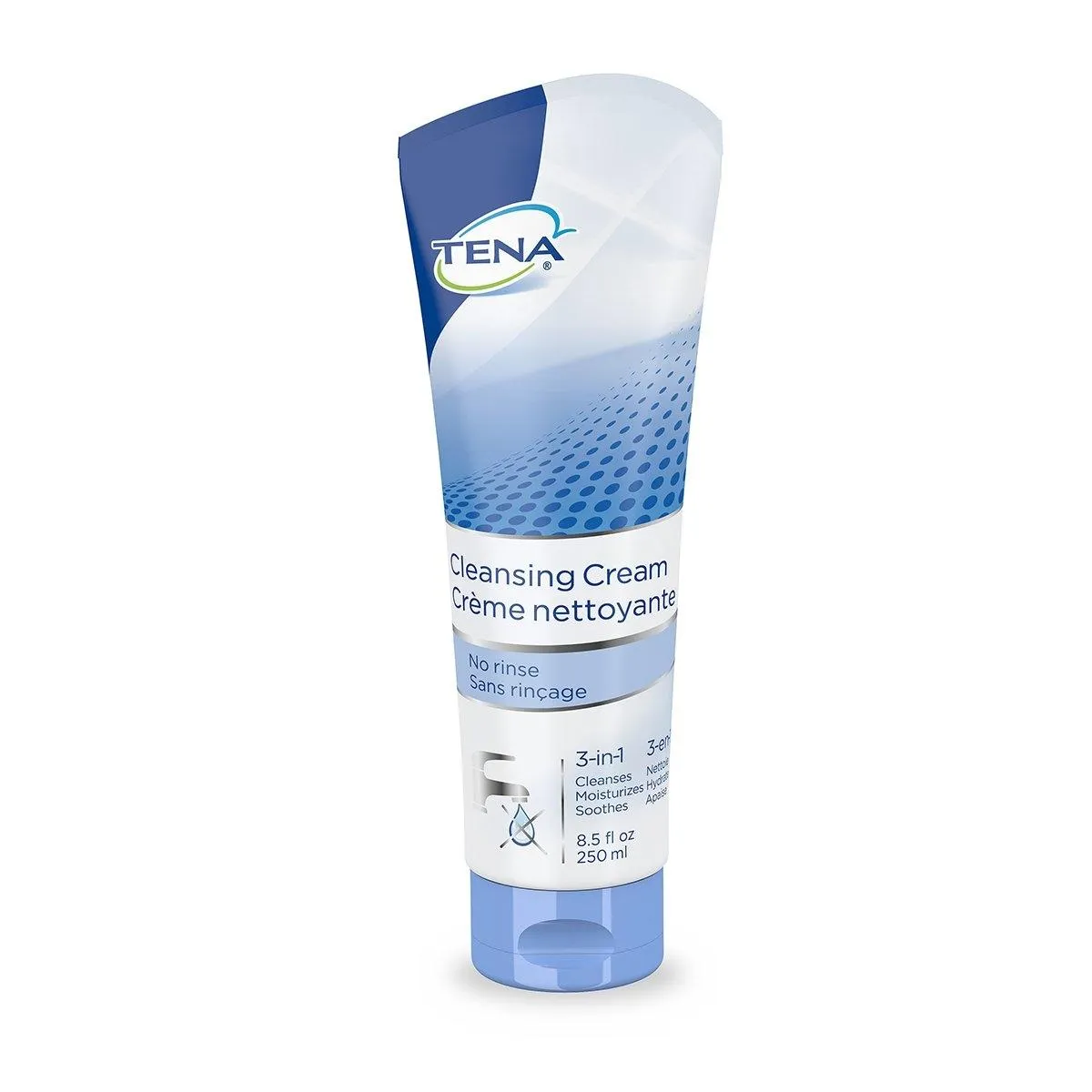 TENA ProSkin Cleansing Cream Rinse-Free Body Wash - Alternative to Soap and Water