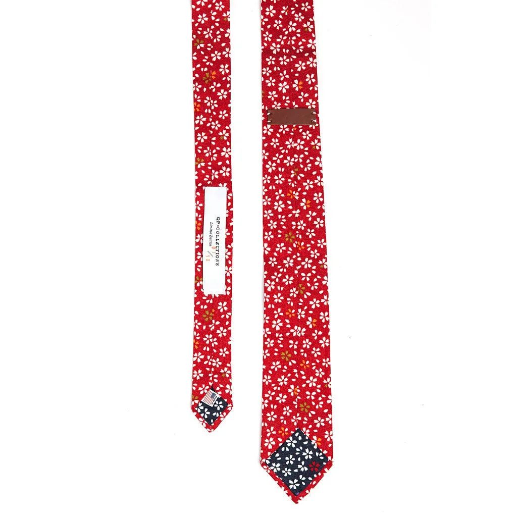 The Red Kimono Necktie