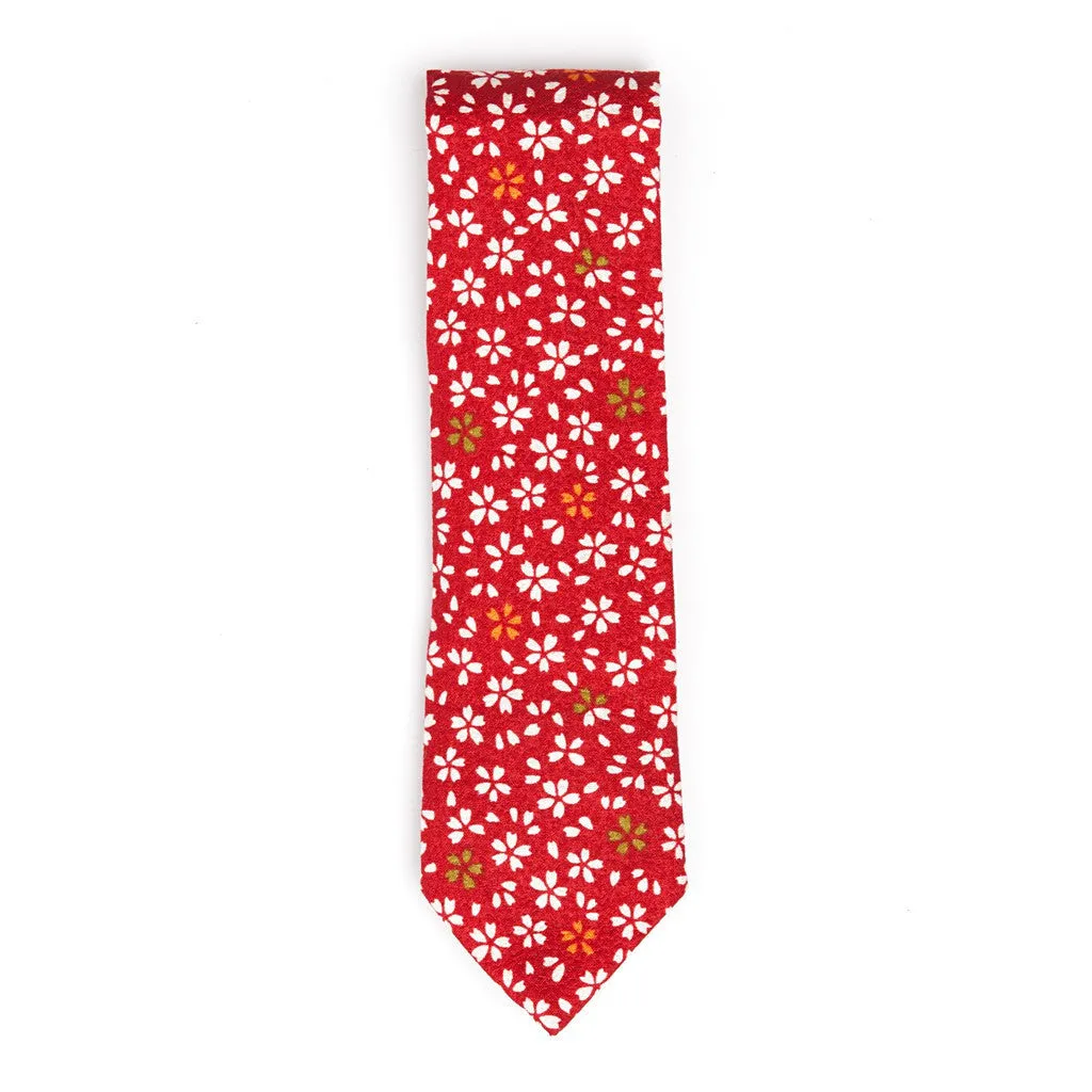 The Red Kimono Necktie